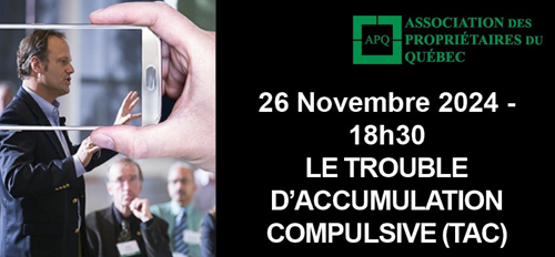 Mardi le 26 Novembre 2024 : Trouble accumulation compulsive (CATAC/La Maison grise)
