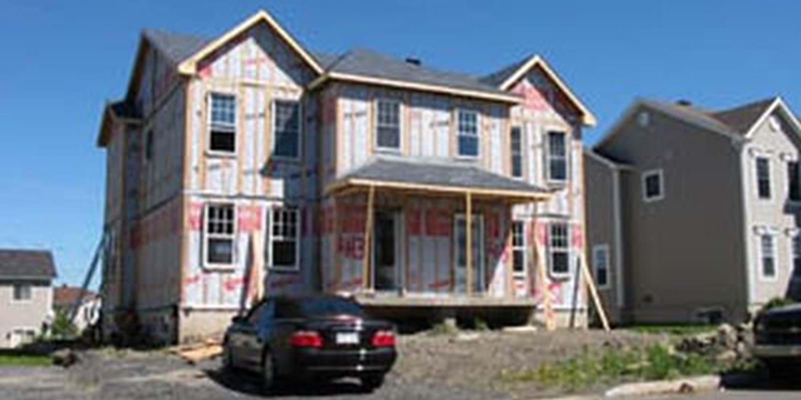 The value of building permits slipped slightly in September