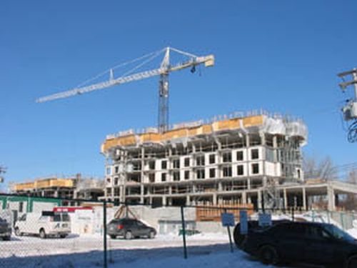 Il en coûte plus cher pour construire des immeubles d'appartements